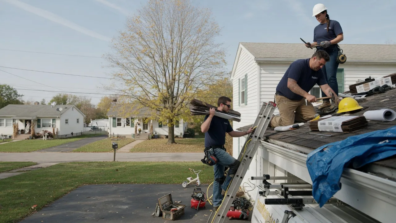 Local Roofing Contractors in Bishop Hill, IL near me